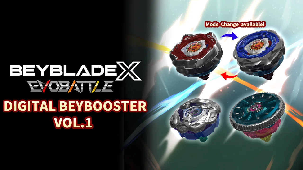 BEYBLADE X EVOBATTLE DIGITAL BEYBOOSTER VOL.1 Screenshot 0