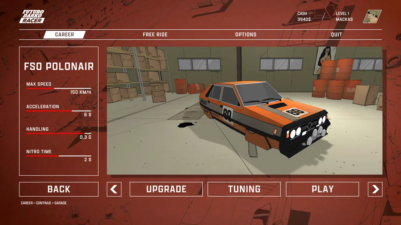 FUTURO DARKO RACER Screenshot 6