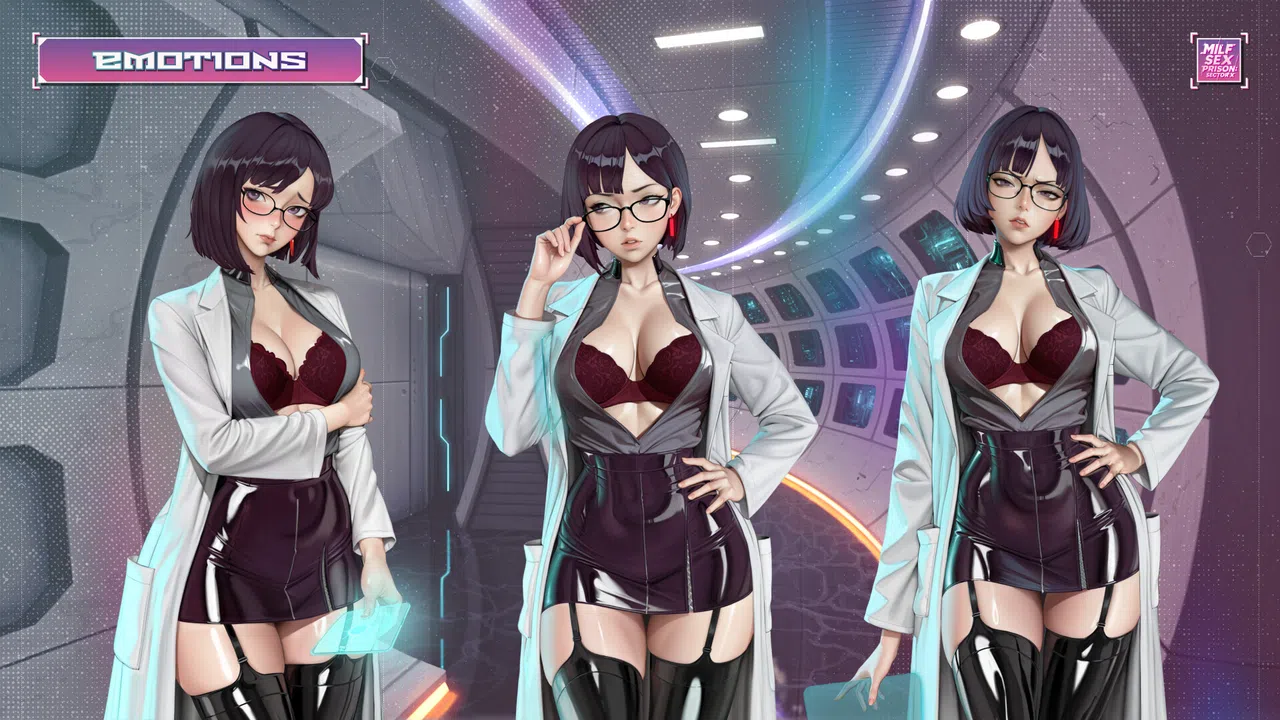 MILF Sex Prison: Sector X - Digital Artbook Screenshot 0