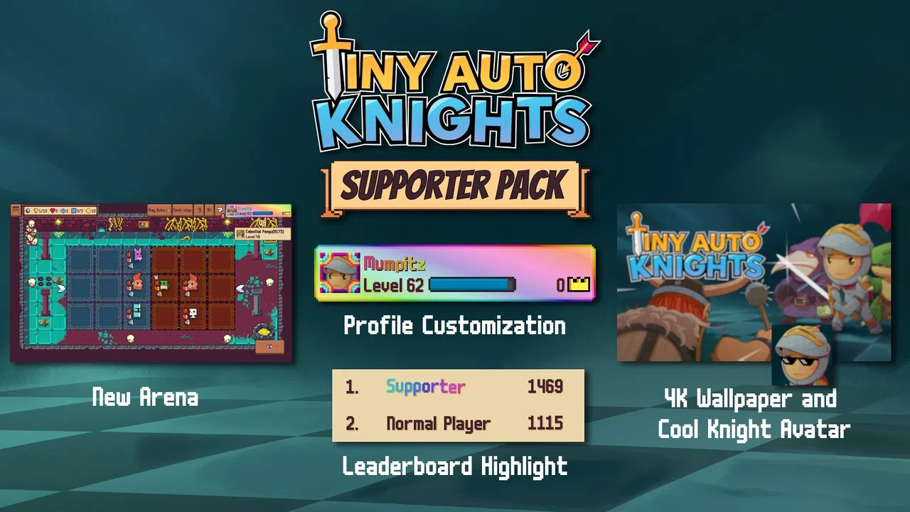 Tiny Auto Knights - Supporter Pack Screenshot 0