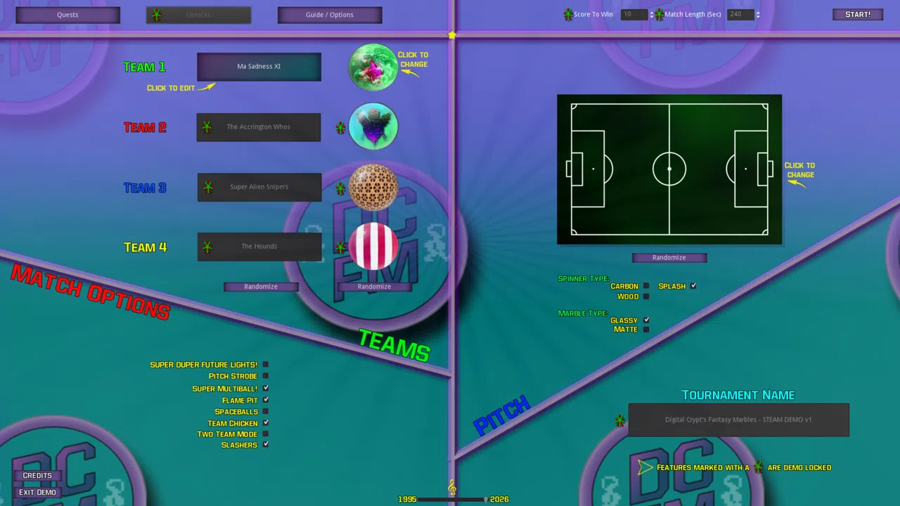 Digital Crypt's Fantasy Marbles Demo Screenshot 6