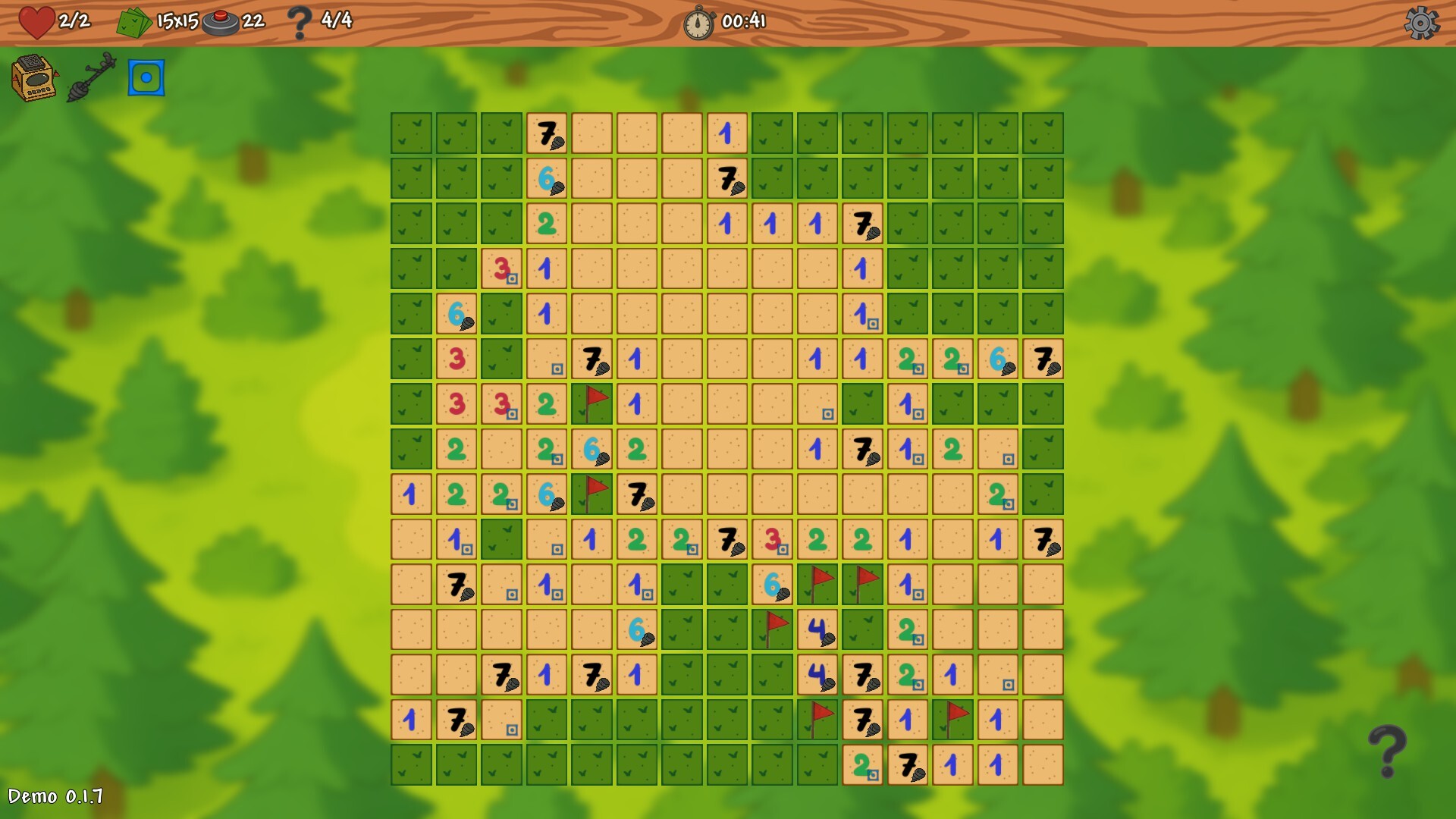 Fields of mine Demo Screenshot 4