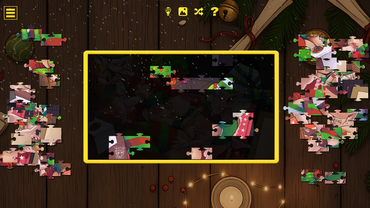 Naughty Christmas Jigsaw Screenshot 7