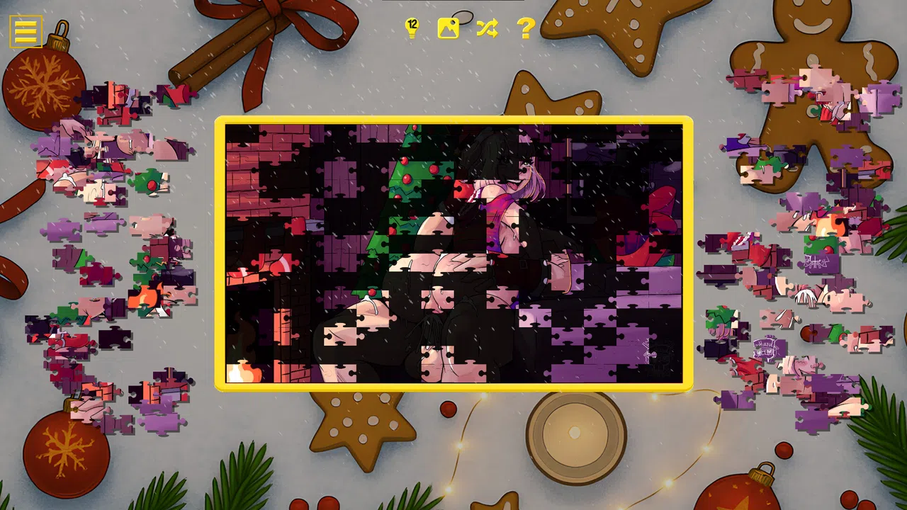 Naughty Christmas Jigsaw Screenshot 2