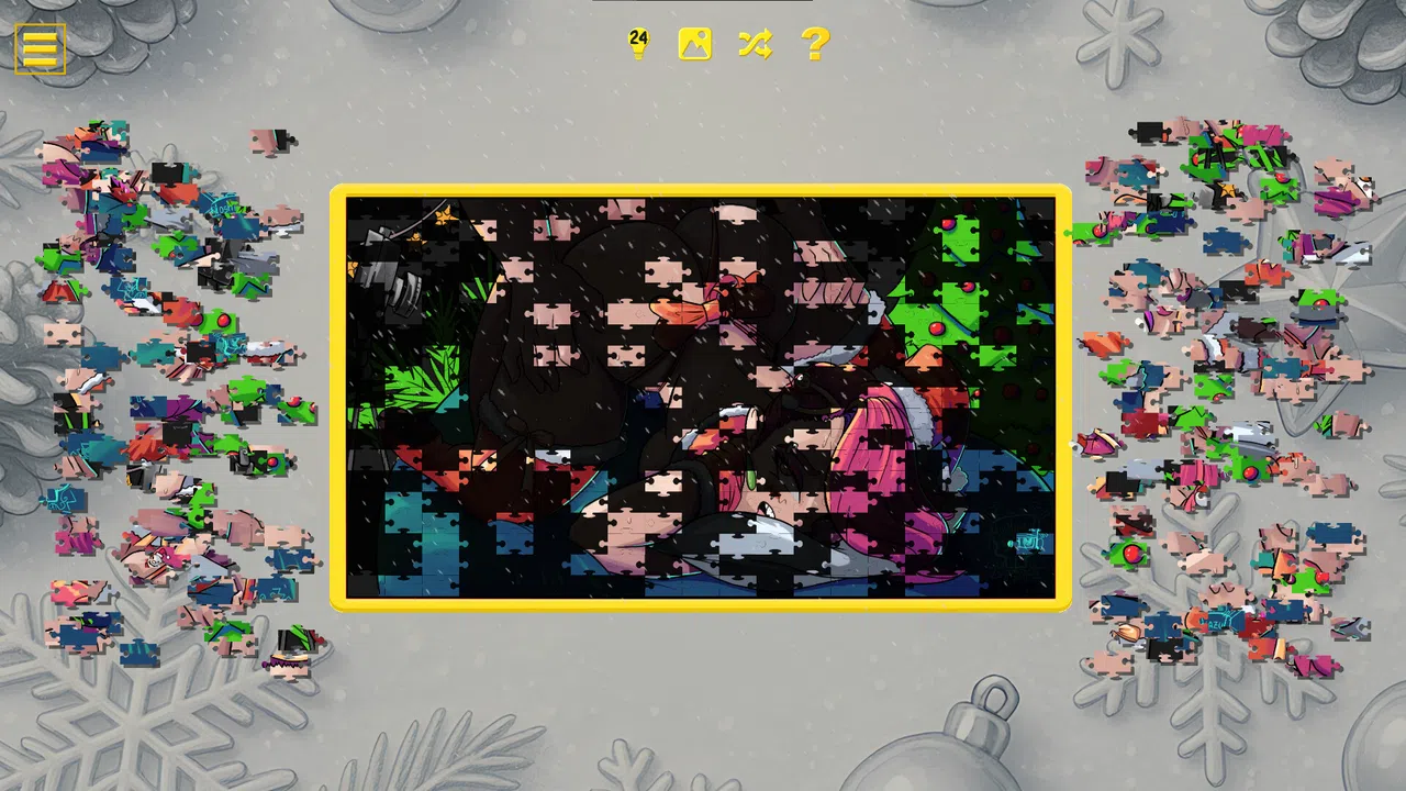 Naughty Christmas Jigsaw Screenshot 5