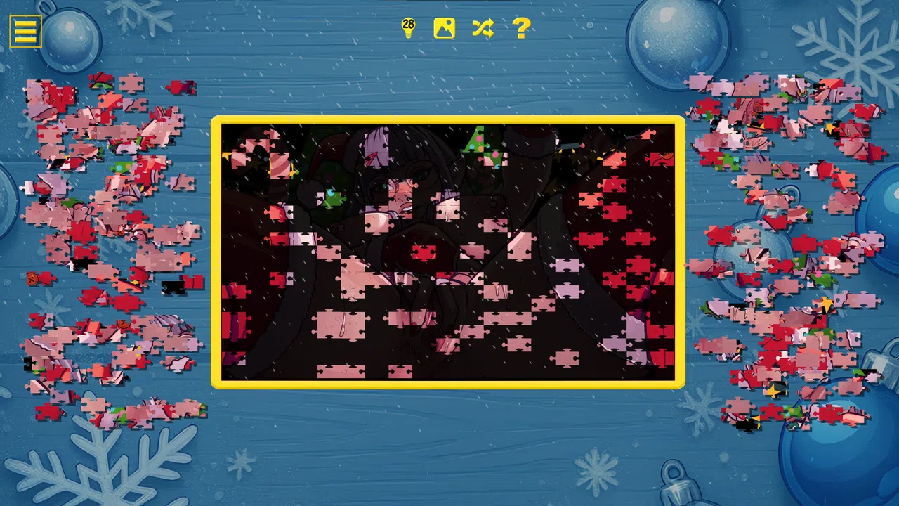 Naughty Christmas Jigsaw Screenshot 3