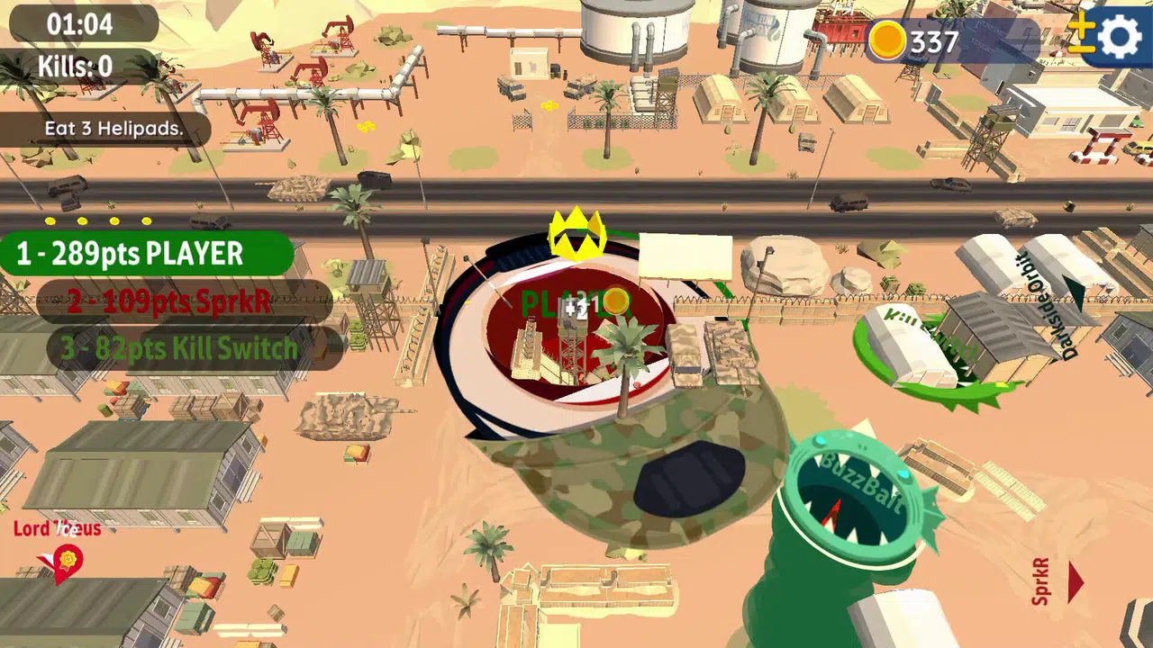 Hole io: War Zone DLC Screenshot 2