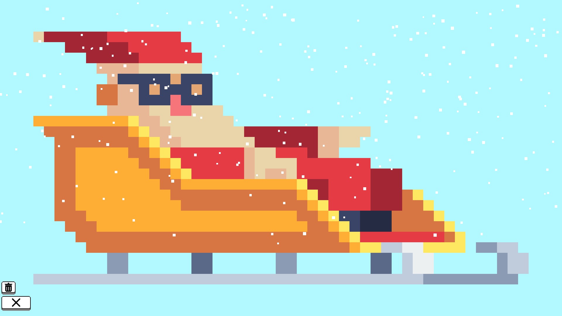 Coloring Pixels - Winter Holidays Pack Screenshot 1