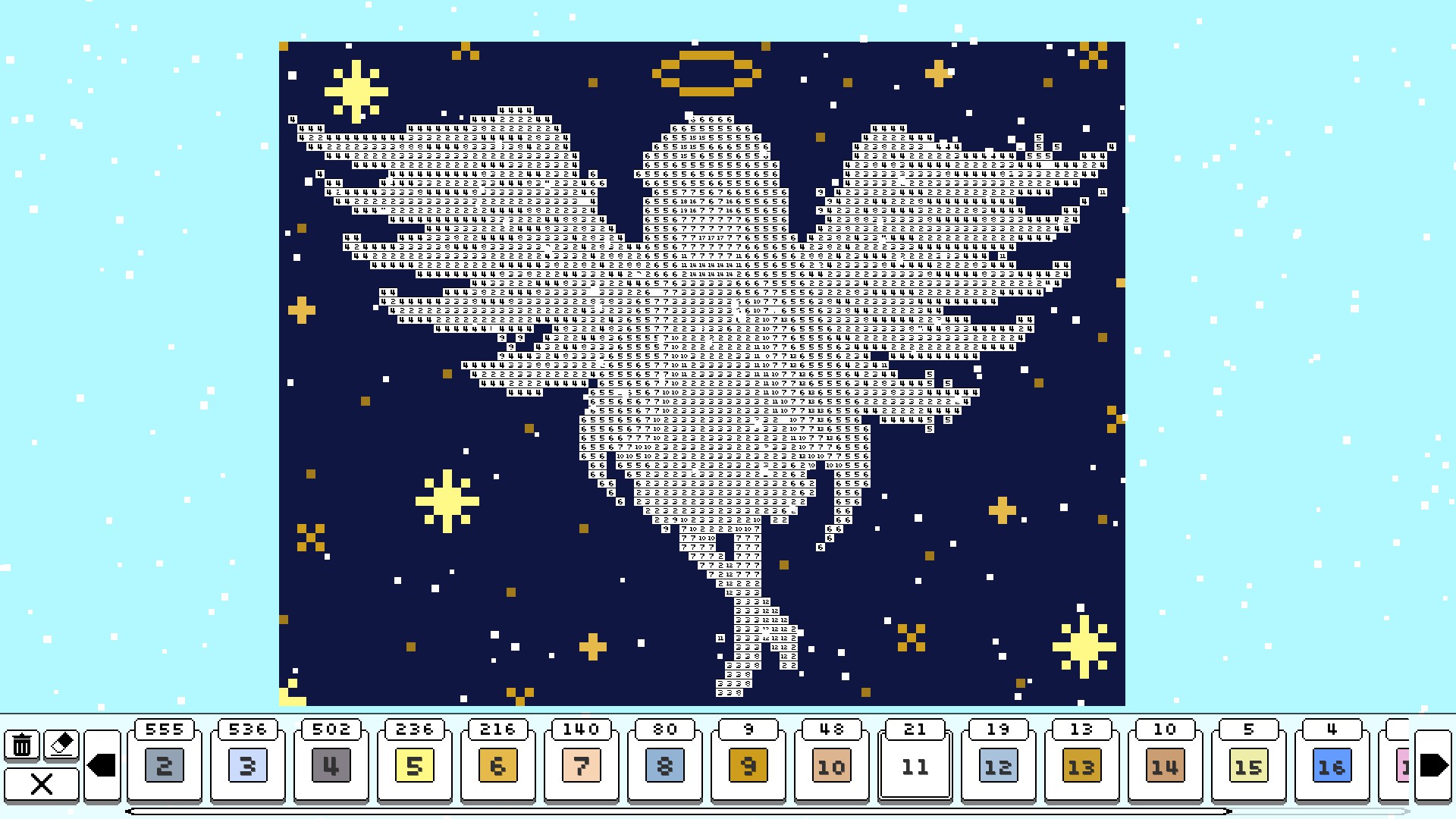 Coloring Pixels - Winter Holidays Pack Screenshot 2