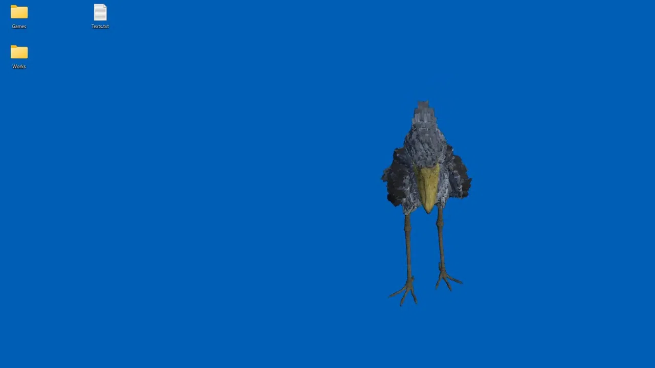 Shoebill (Desktop Mascot) Screenshot 3