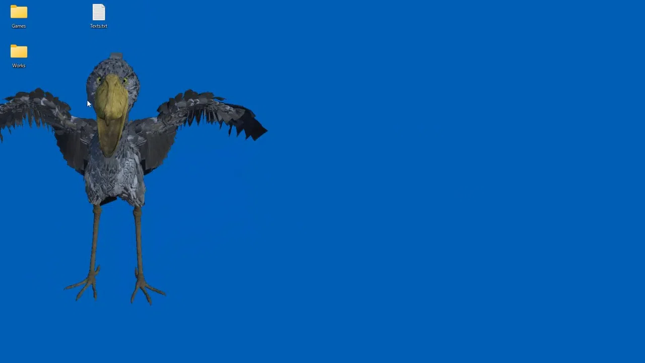 Shoebill (Desktop Mascot) Screenshot 4
