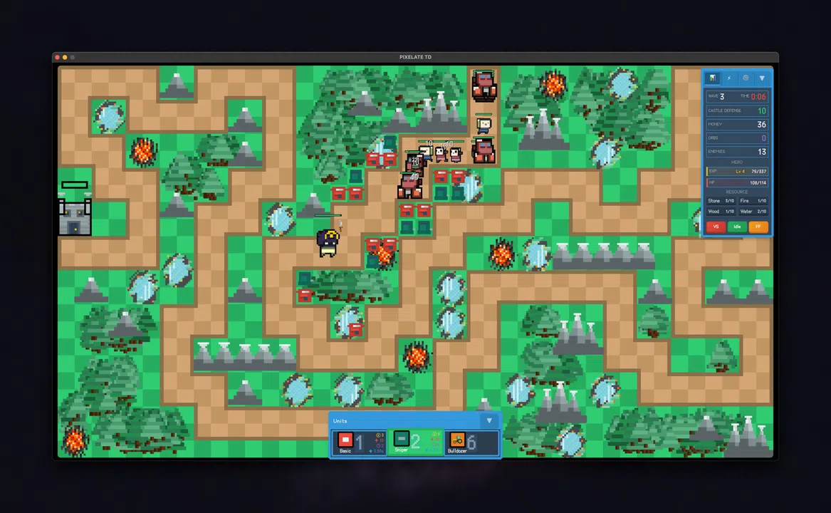 Pixelate TD Screenshot 1