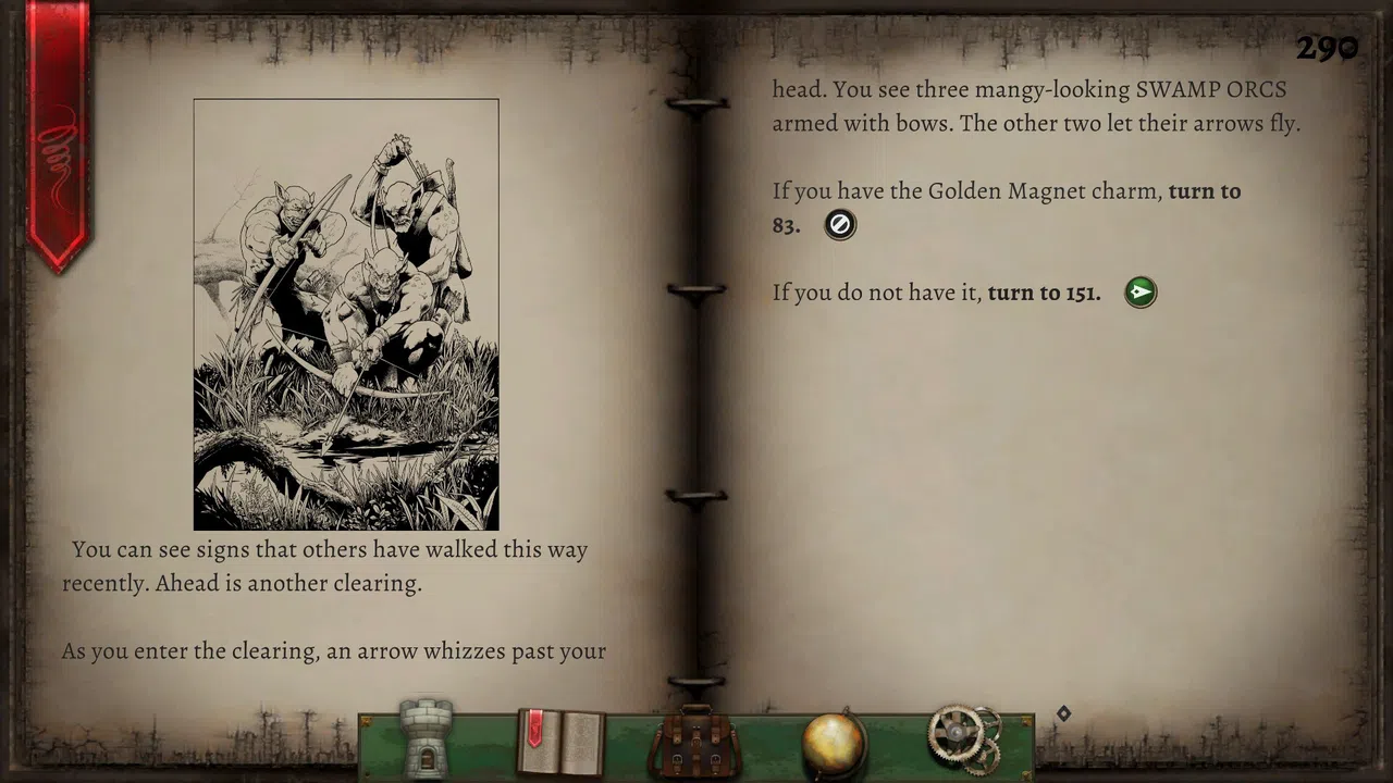 Scorpion Swamp (Fighting Fantasy Classics) Screenshot 2