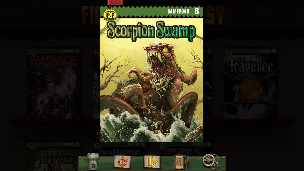Scorpion Swamp (Fighting Fantasy Classics) Screenshot 0