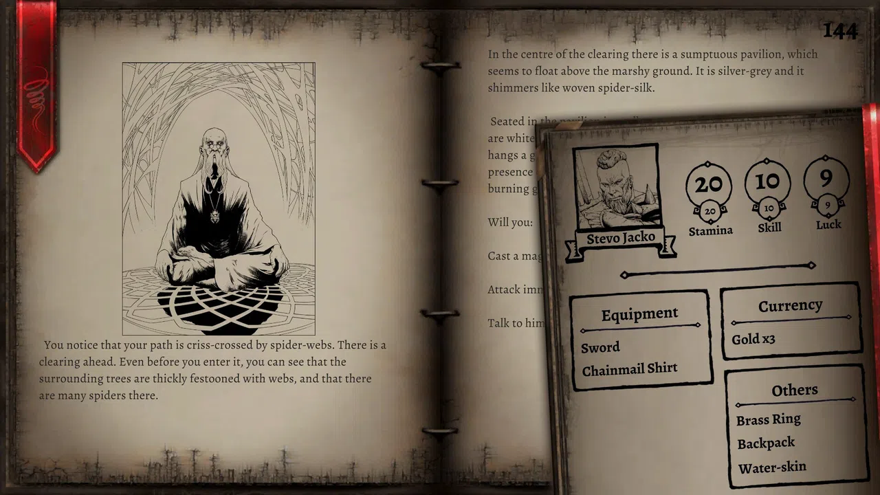 Scorpion Swamp (Fighting Fantasy Classics) Screenshot 1