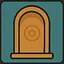 Opened good Karma door icon