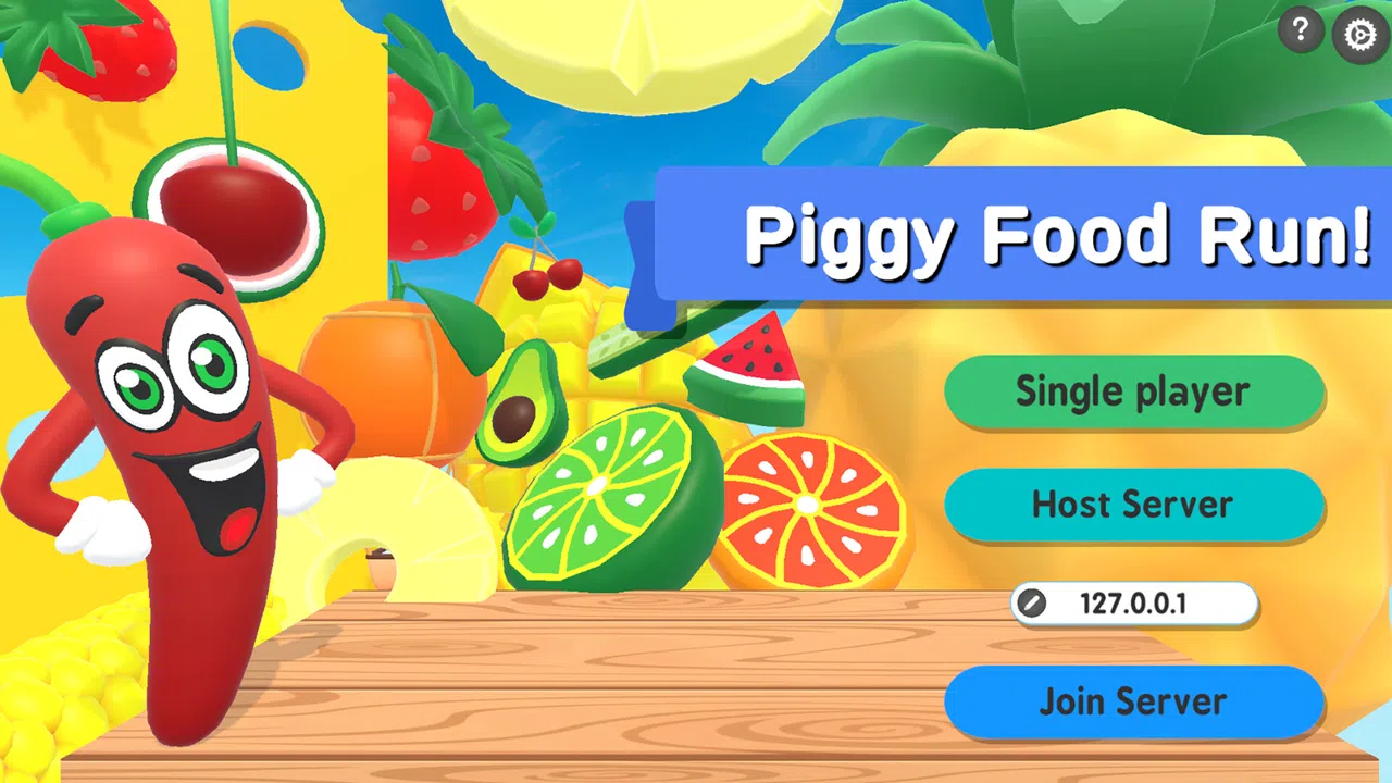 Piggy Food Run Screenshot 0