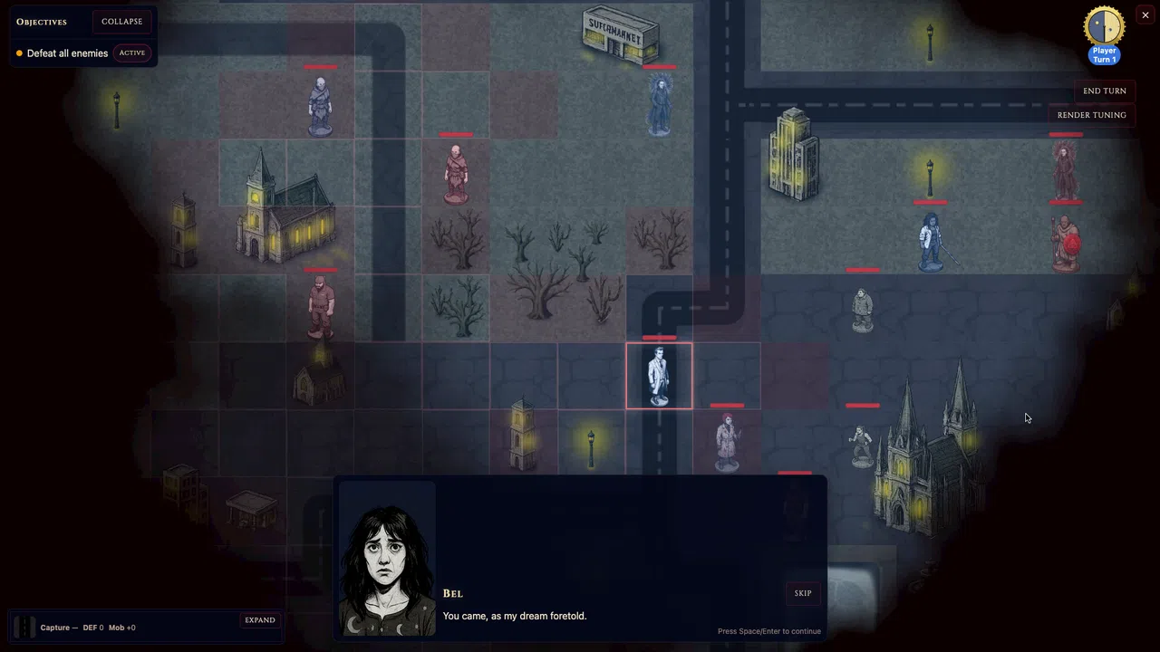 The Darker Night - Tactics Screenshot 2