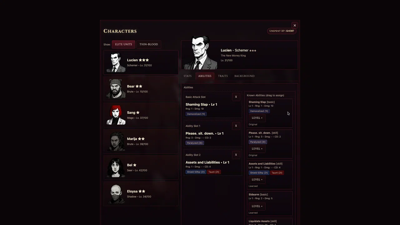 The Darker Night - Tactics Screenshot 1