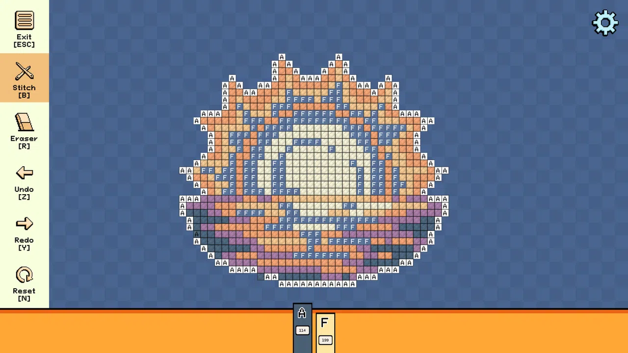 Pixel Cross Stitch - Weather Miniatures Pack Screenshot 2