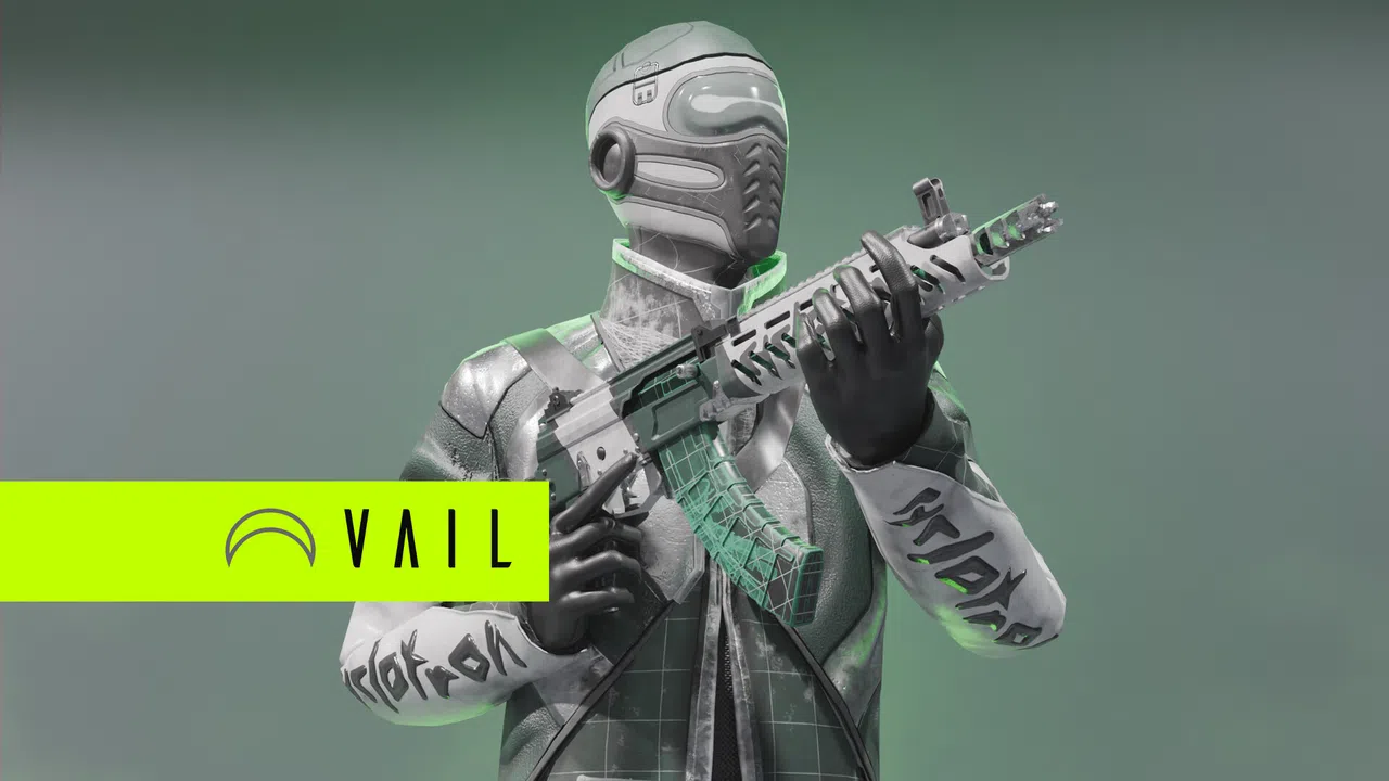 VAIL VR Cyclotron Character and Weapon Skin Bundle Screenshot 0