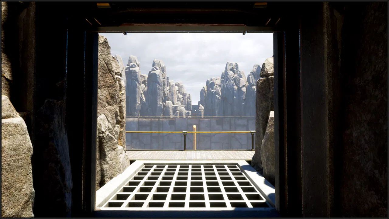 The Clock the Queen and the Door on the Beach Screenshot 14