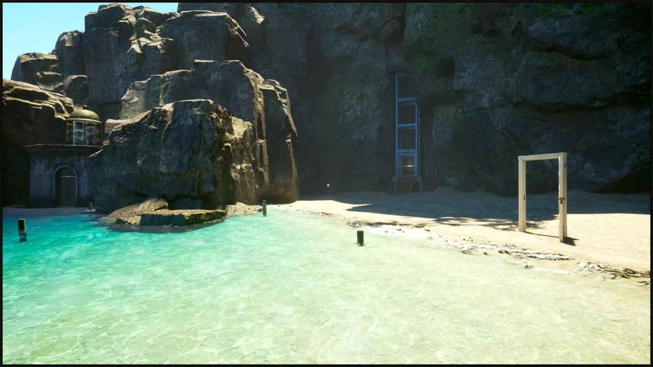 The Clock the Queen and the Door on the Beach Screenshot 2