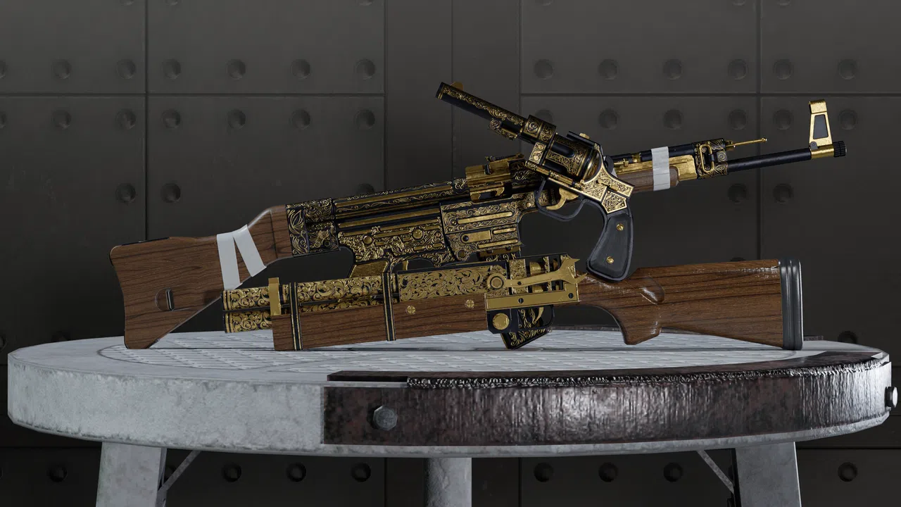 Strayed - Gold Damascene Skin Pack Screenshot 1