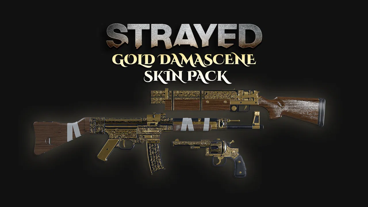Strayed - Gold Damascene Skin Pack Screenshot 0