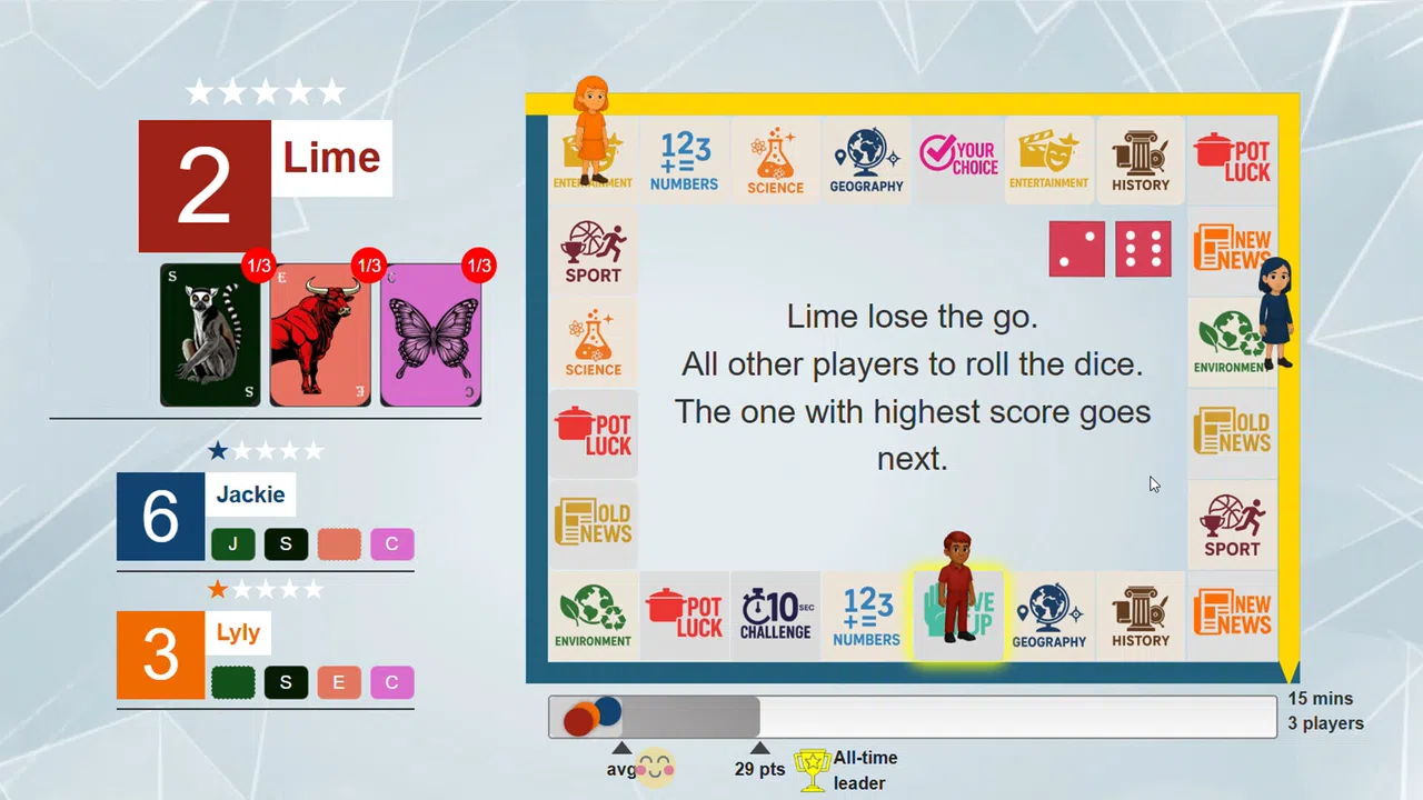 Cyclic Trivia Screenshot 2