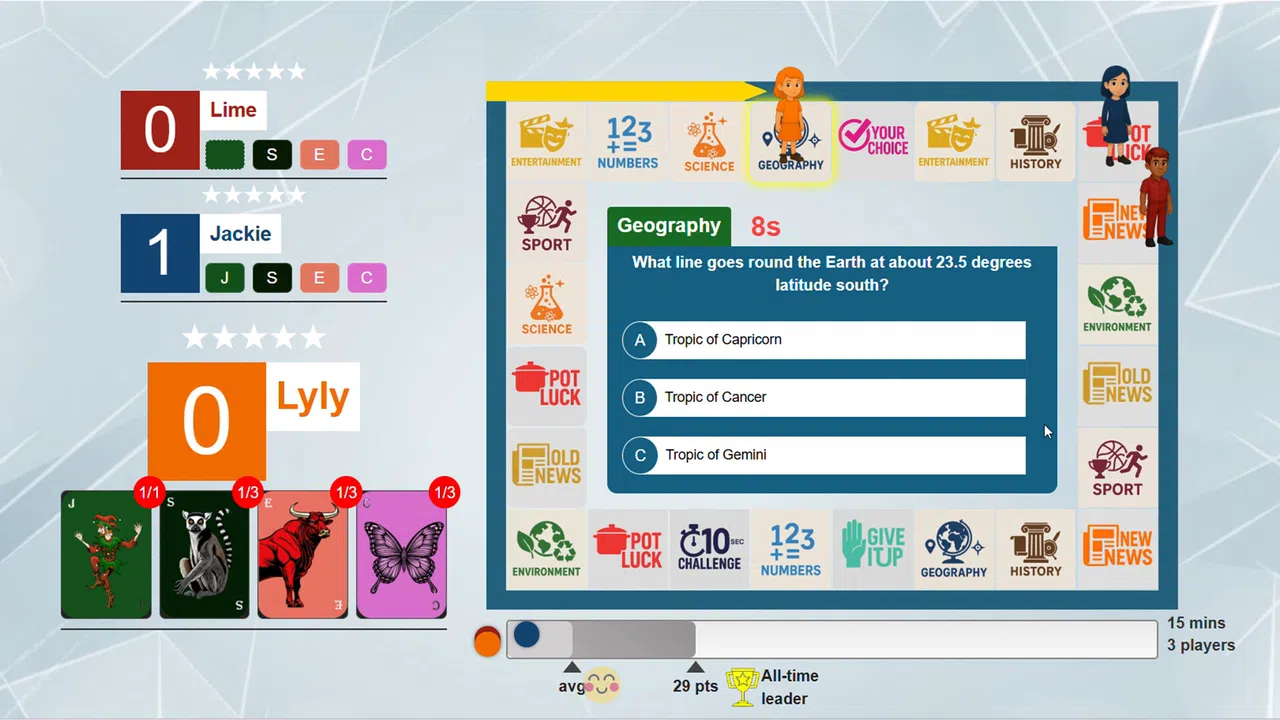 Cyclic Trivia Screenshot 0
