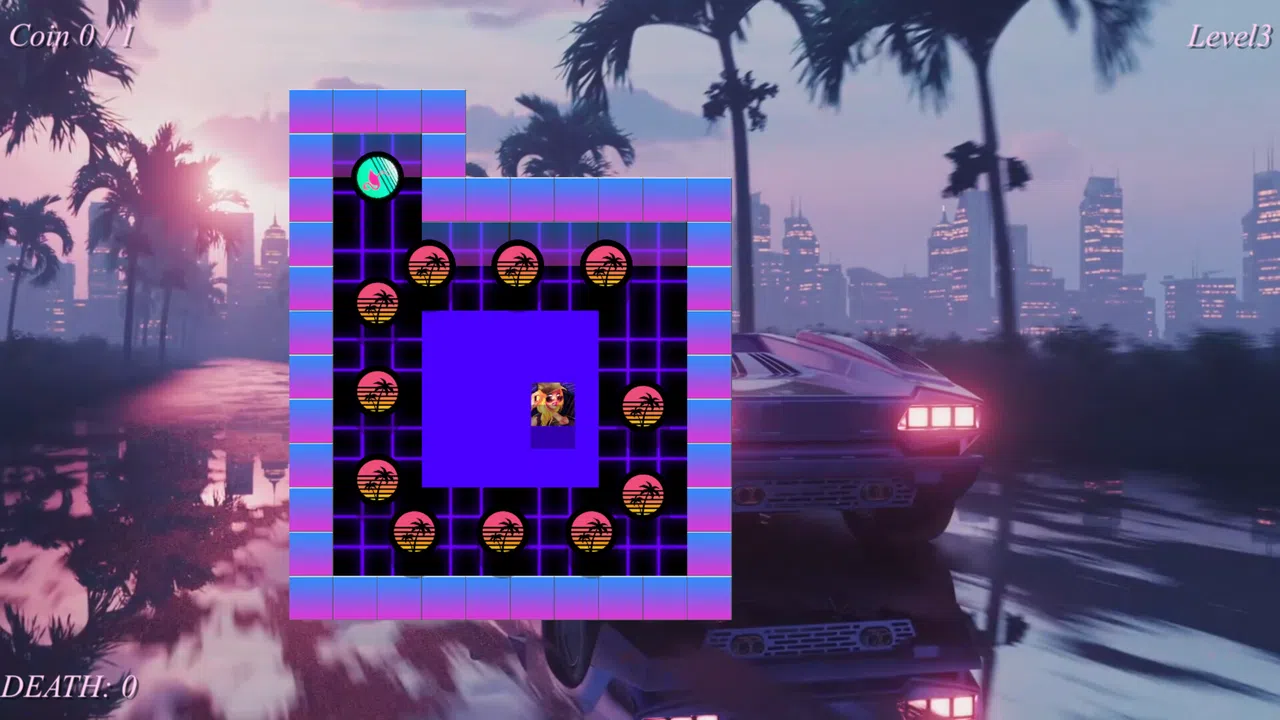 Vaporwave Hardest Game - Retrowave Edition Screenshot 6