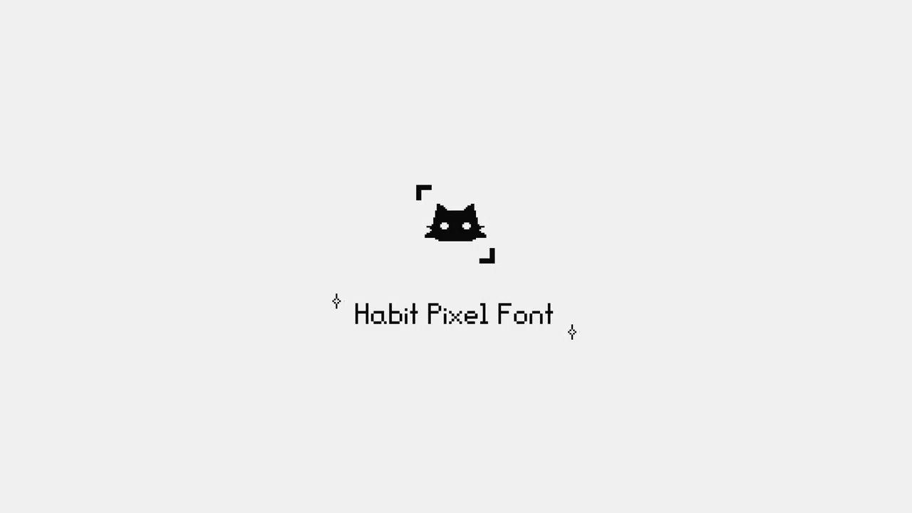 Secret Horizon Habit Pixel Font Screenshot 0