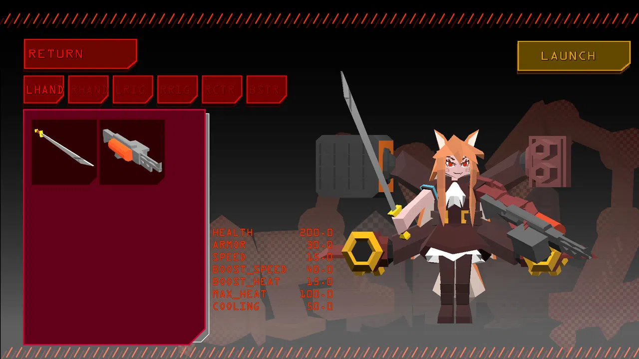 ATOMIC LANCE Demo Screenshot 1