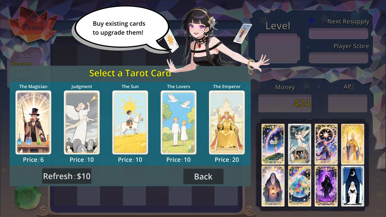 Gem and Tarot Screenshot 3