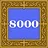 8000 claps