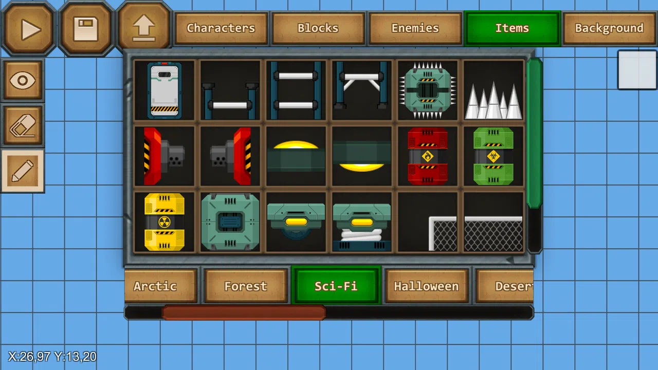 Sci-Fi Theme for Epic Game Maker Screenshot 0