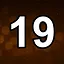 19 level completed icon