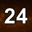 24 level completed icon