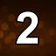 2 level completed icon