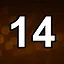 14 level completed icon