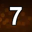 7 level completed icon