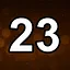 23 level completed icon