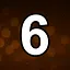 6 level completed icon
