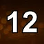 12 level completed icon