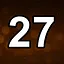 27 level completed icon