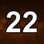 22 level completed icon