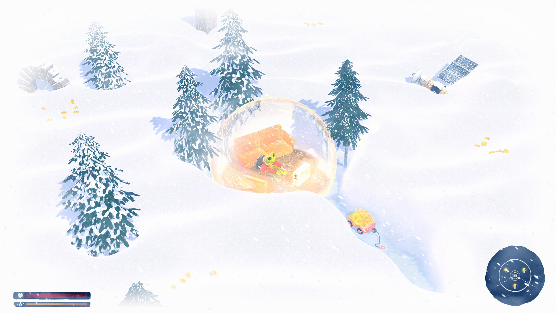 FROGGY HATES SNOW Screenshot 0