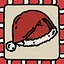 Christmas hat icon