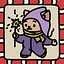 The child with sparklers icon